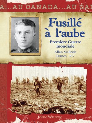 cover image of Fusillé à l'aube